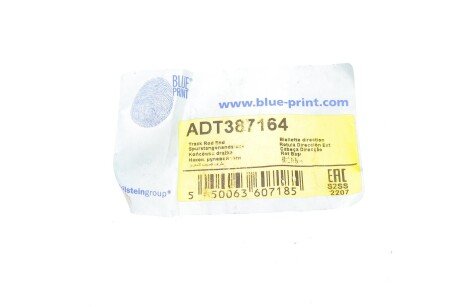 Наконечник рулевой тяги blue Print ADT387164