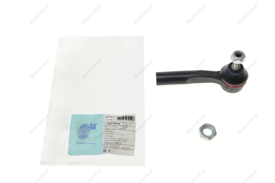 Наконечник рульової тяги blue print ADP158702