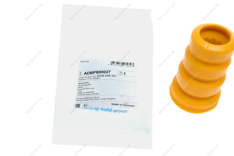 Отбойник переднего амортизатора blue print ADBP800027