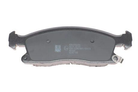 Передние тормозные колодки blue Print ADA104269