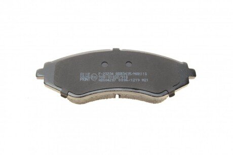 Передние тормозные колодки blue Print ADG04207