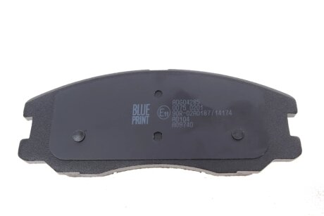 Передние тормозные колодки blue Print ADG04285