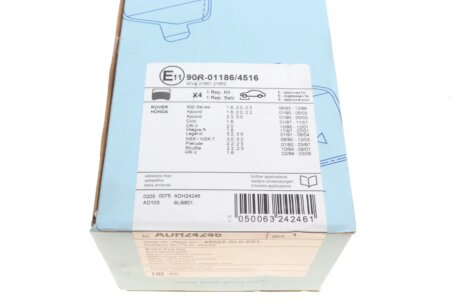 Передние тормозные колодки blue Print ADH24246