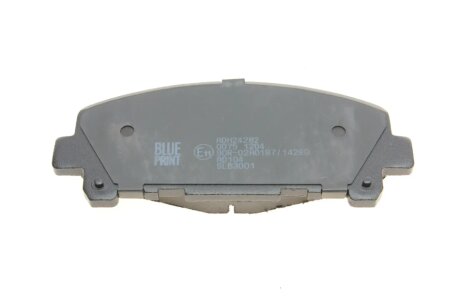 Передние тормозные колодки blue Print ADH24282