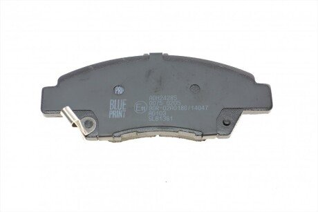 Передні тормозні (гальмівні) колодки blue Print ADH24285