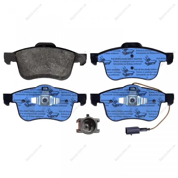 Передние тормозные колодки blue print ADL144215