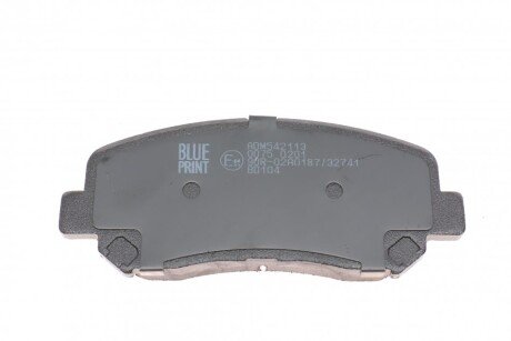 Передние тормозные колодки blue Print ADM542113