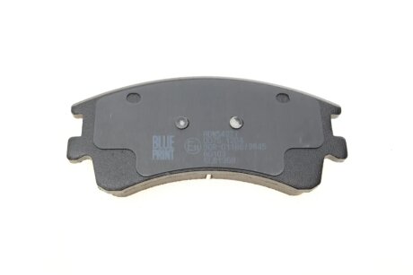 Передние тормозные колодки blue Print ADM54277