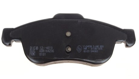 Передние тормозные колодки blue Print ADR164206