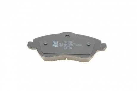Передние тормозные колодки blue Print ADZ94227