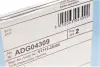 Передний тормозной диск blue print ADG04309