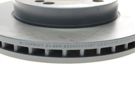 Передній гальмівний (тормозний) диск blue Print ADG043113