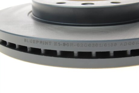 Передній гальмівний (тормозний) диск blue Print ADG043140