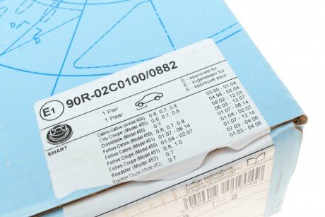 Передний тормозной диск blue Print ADU174308