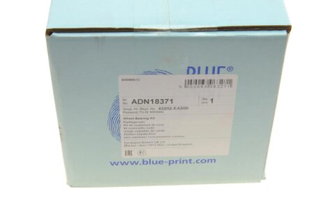 Підшипник задньої ступиці blue Print ADN18371