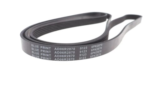 Привідний ремінь генератора blue Print AD06R2870