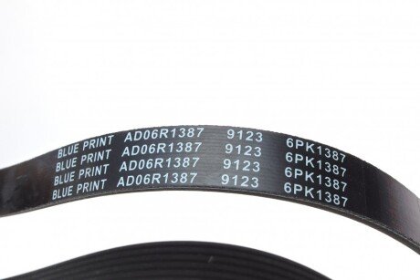 Приводной ремень генератора blue Print AD06R1387