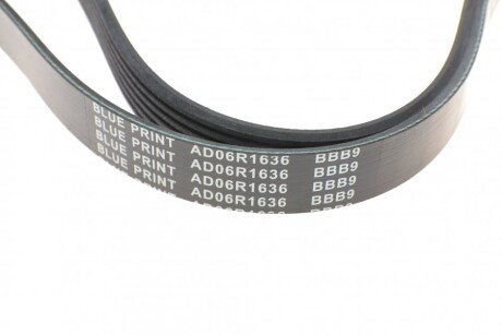 Приводной ремень генератора blue Print AD06R1636