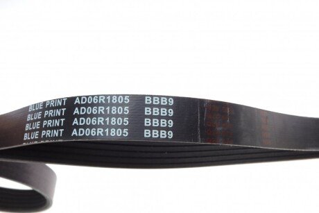 Привідний ремінь генератора blue Print AD06R1805
