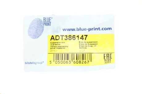 Рычаг передней подвески blue Print ADT386147