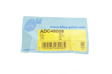 Сайлентблок (втулка) рессоры blue Print ADC48008