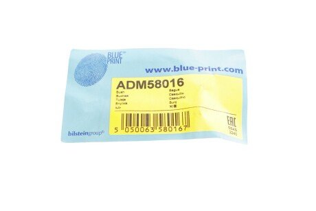 Сайлентблок (втулка) рессоры blue Print ADM58016