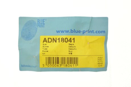 Сайлентблок (втулка) ресори blue Print ADN18041