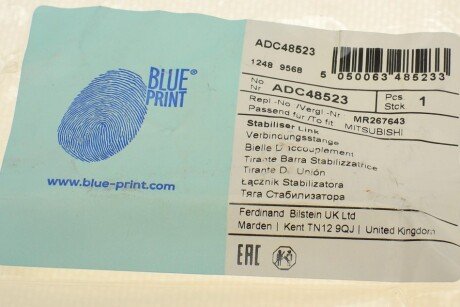 Стойка стабилизатора blue Print ADC48523