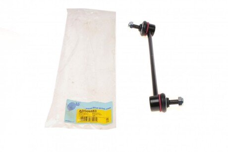 Стойка (тяга) стабилизатора передняя blue Print ADG08553