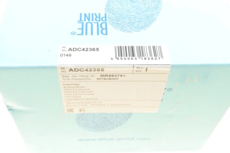 Топливный фильтр blue Print ADC42365