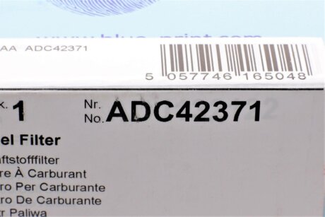 Топливный фильтр blue Print ADC42371