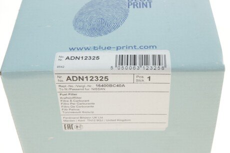 Паливний фільтр blue Print ADN12325