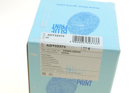 Топливный фильтр blue Print ADT32373