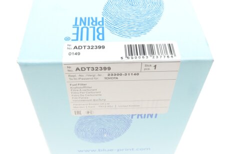 Паливний фільтр blue Print ADT32399