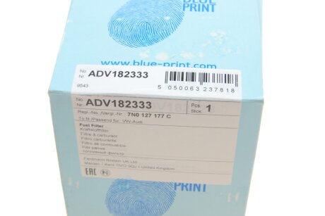 Топливный фильтр blue Print ADV182333
