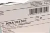 Тормозной диск blue print ADA104301
