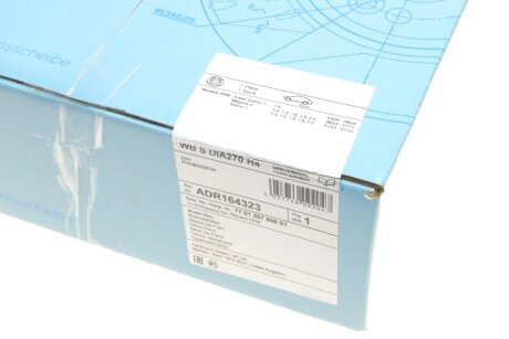 Тормозной диск blue Print ADR164323