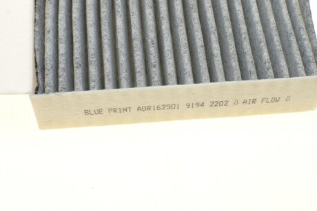 Угольный фильтр салона blue Print ADR162501