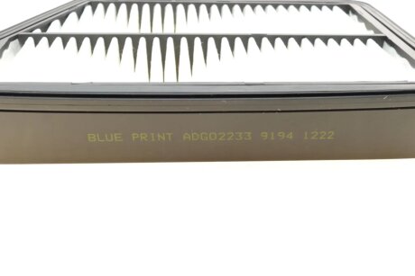 Повітряний фільтр blue Print ADG02233