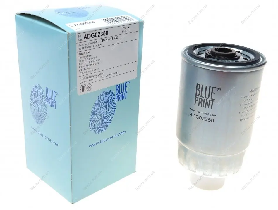 Повітряний фільтр Blue Print ADG02350 (фото 1)
