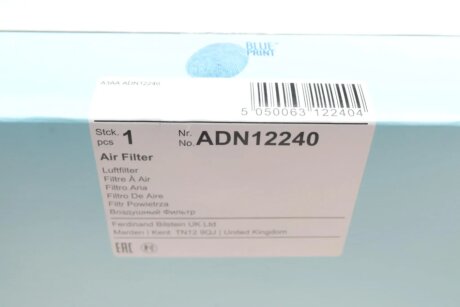 Повітряний фільтр blue Print ADN12240