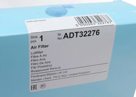 Воздушный фильтр blue Print ADT32276