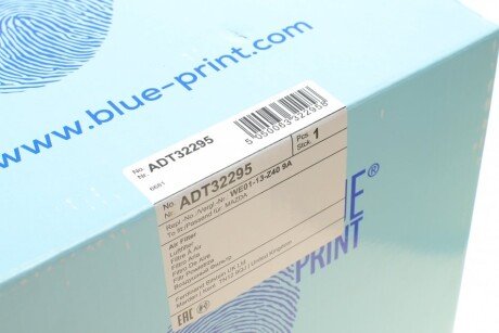 Воздушный фильтр двигателя blue Print ADT32295
