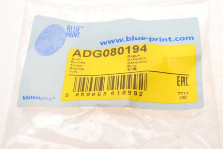 Втулка (резинка) переднего стабилизатора blue Print ADG080194