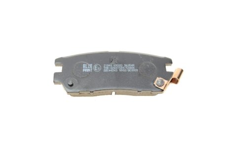 Задні тормозні (гальмівні) колодки blue Print ADC44243