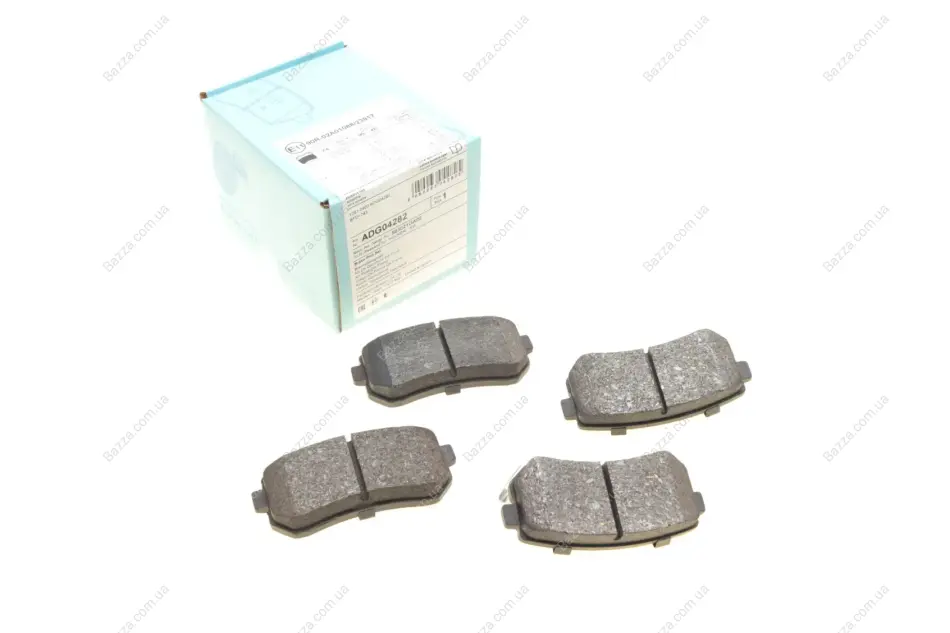 Задні тормозні (гальмівні) колодки Blue Print ADG04282 (фото 1)