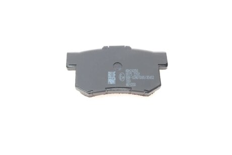 Задние тормозные колодки blue Print ADH24250