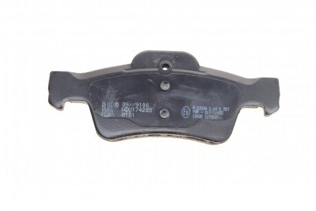 Задние тормозные колодки blue Print ADU174203