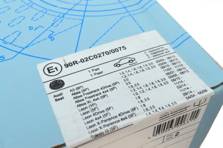 Задний тормозной диск blue Print ADV184306