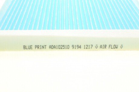 Змінний елемент фільтра салону blue Print ADA102510